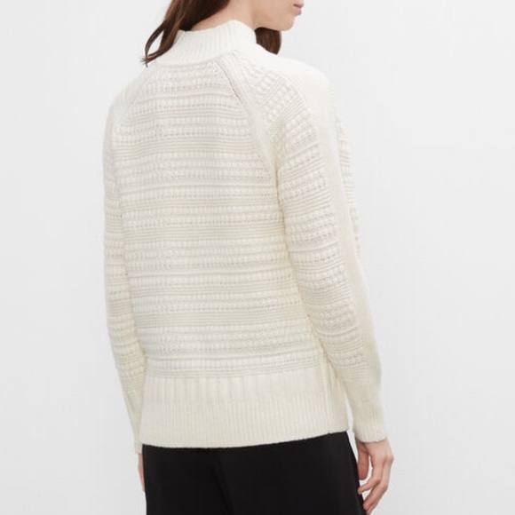 🔥⭐️🔥Club Monaco Textured Wool Turtleneck - Picture 2 of 4